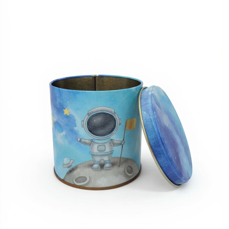 Lata Astronauta - 9,9 x 10,0 cm - Dia das Crianças
