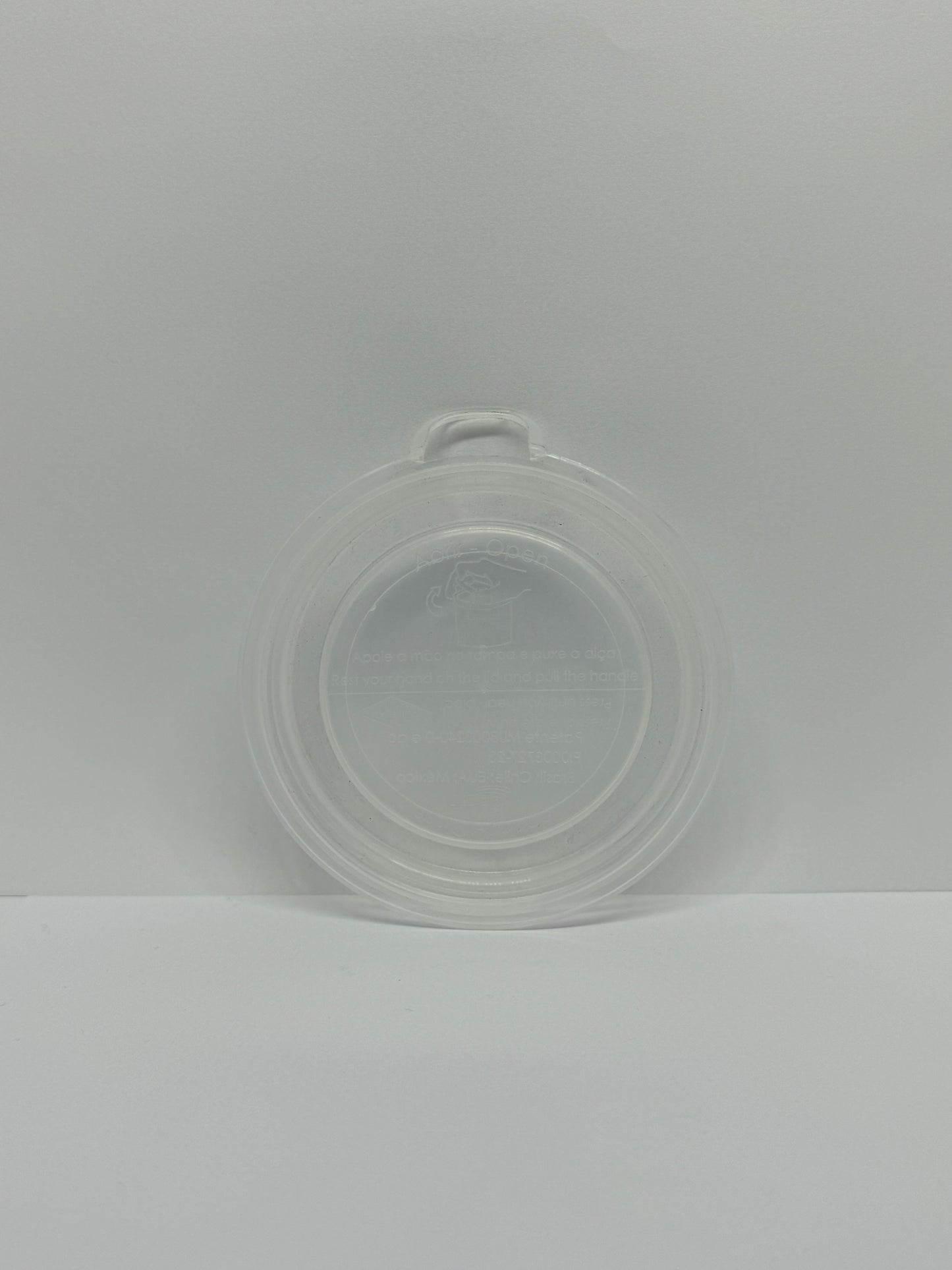 Tampa Transparente 9,9 cm