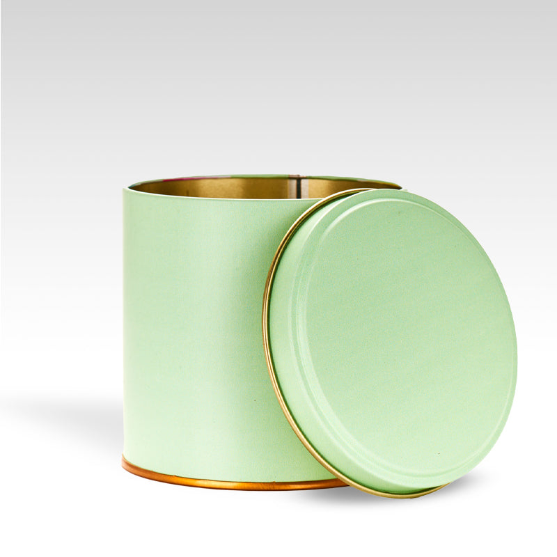 Lata Verde Claro - 12,7 x 13,0 cm