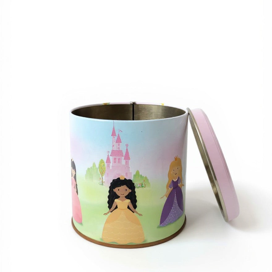 Lata Princesas - 9,9 x 10,0 cm - Dia das Crianças