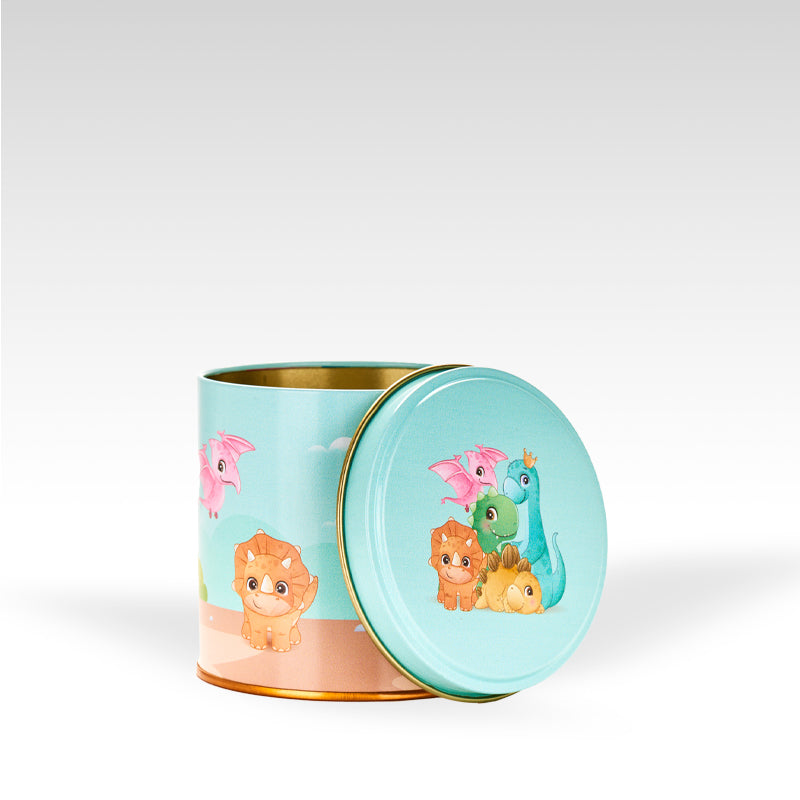 Lata Dinossauro - 9,9 x 10,0 cm