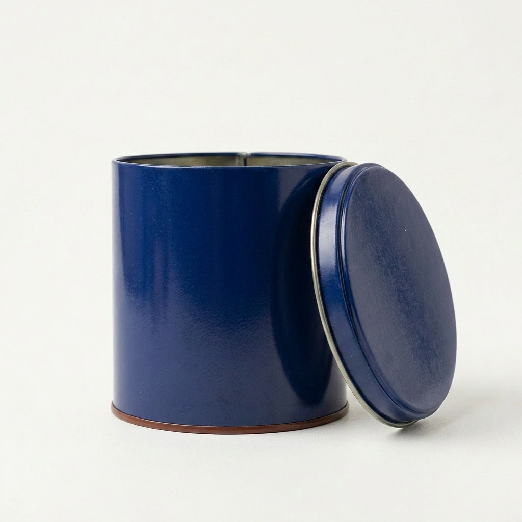 Lata Azul Escuro 9,9 x 10,0 cm