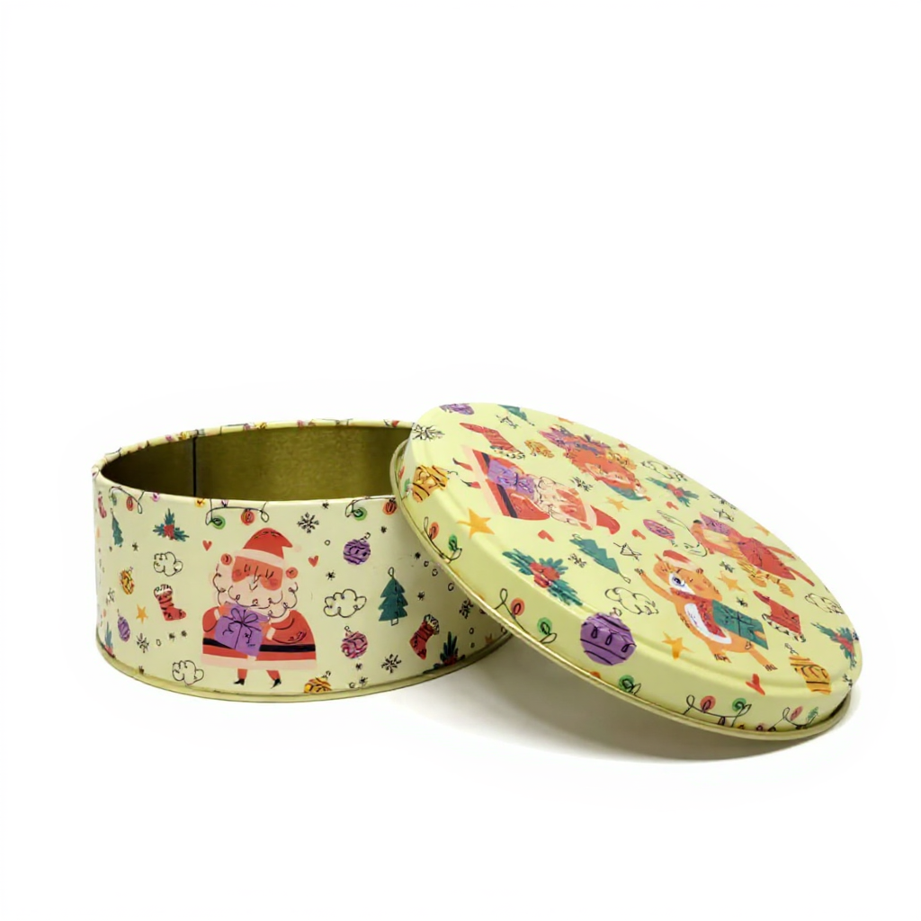 Lata Elementos Natal - 16,5 x 6,6 cm