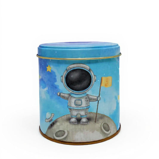 Lata Astronauta - 9,9 x 10,0 cm - Dia das Crianças