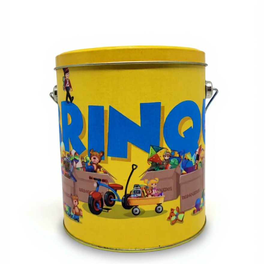 Balde Brinquedos - 16,5x 18,9 -Dia das Crianças