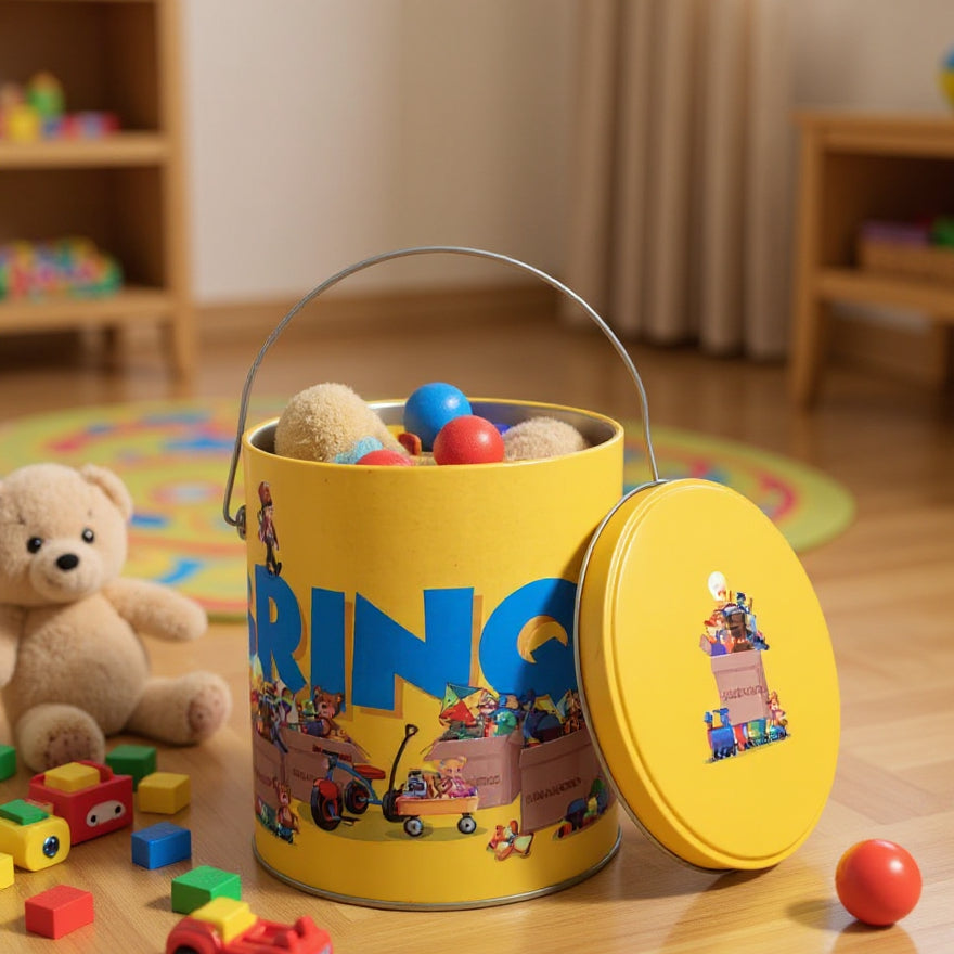 Balde Brinquedos - 16,5x 18,9 -Dia das Crianças