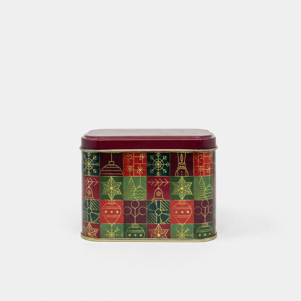 Lata Moisaco Natal - 8,5 x 11,5 x 6,0 cm