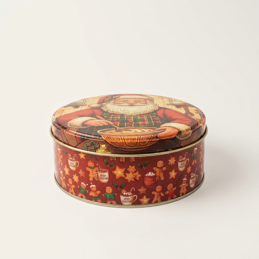 Lata Cookies Natal - 16,5 x 6,6 cm