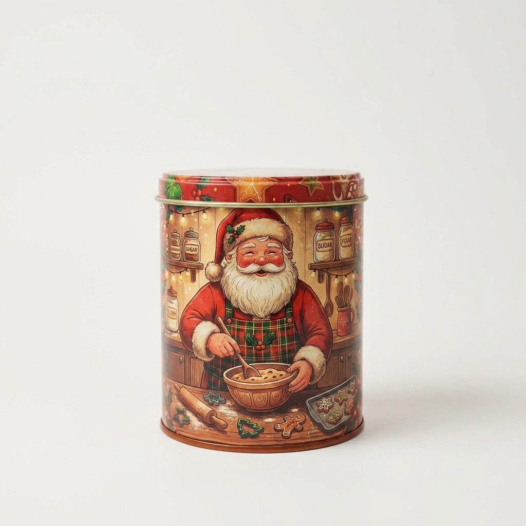 Lata Cookies Natal - 9,9 x 12,2 cm