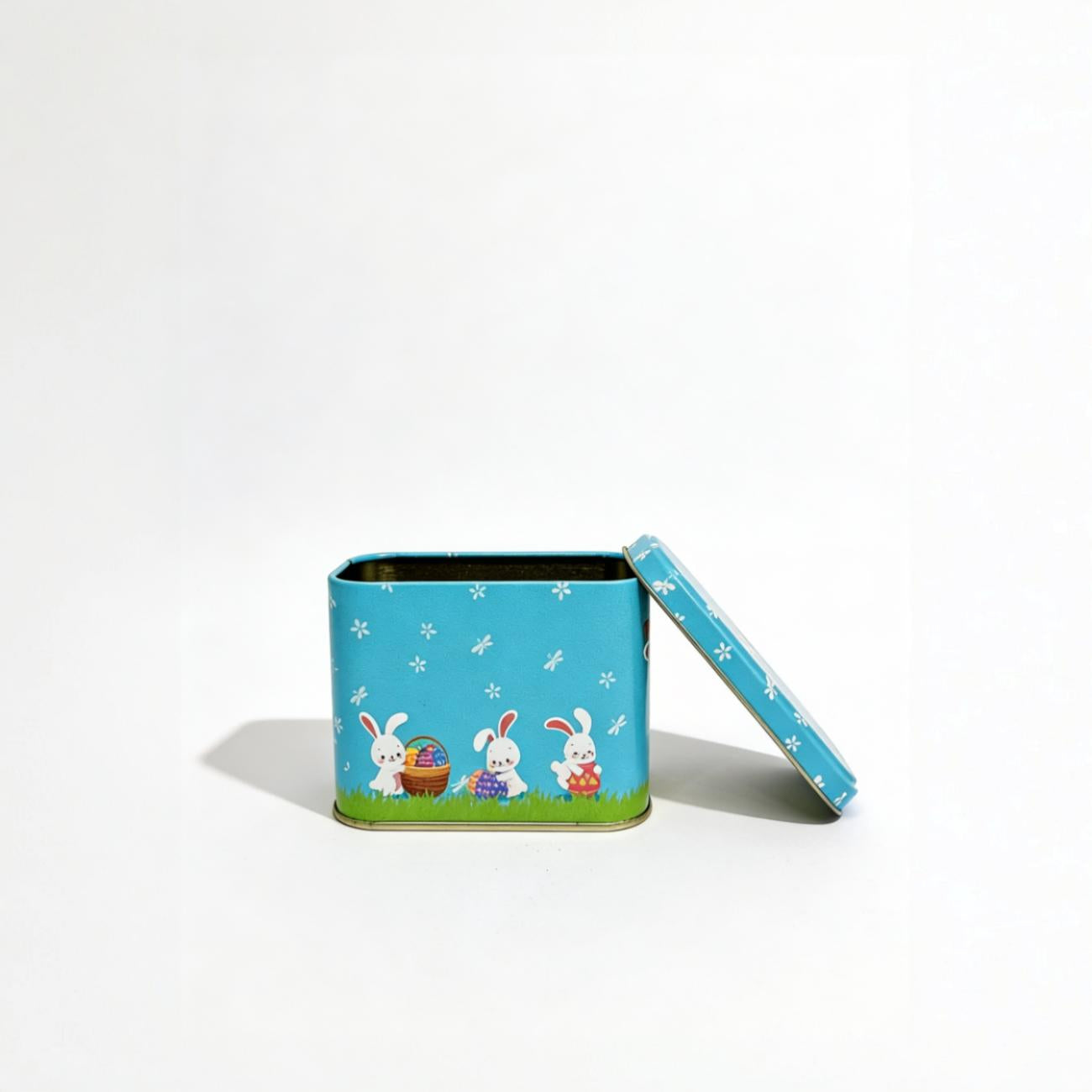 Lata Gramado Retangular 8,5x11,5x6,0 cm - Páscoa