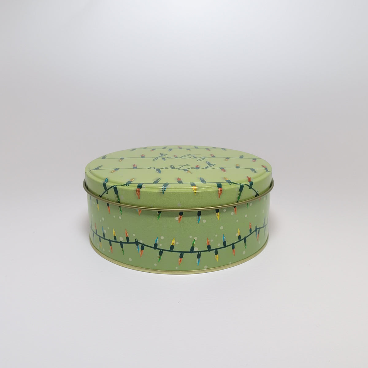 Lata  Pisca-Pisca Natal - 16,5 x 6,6 cm