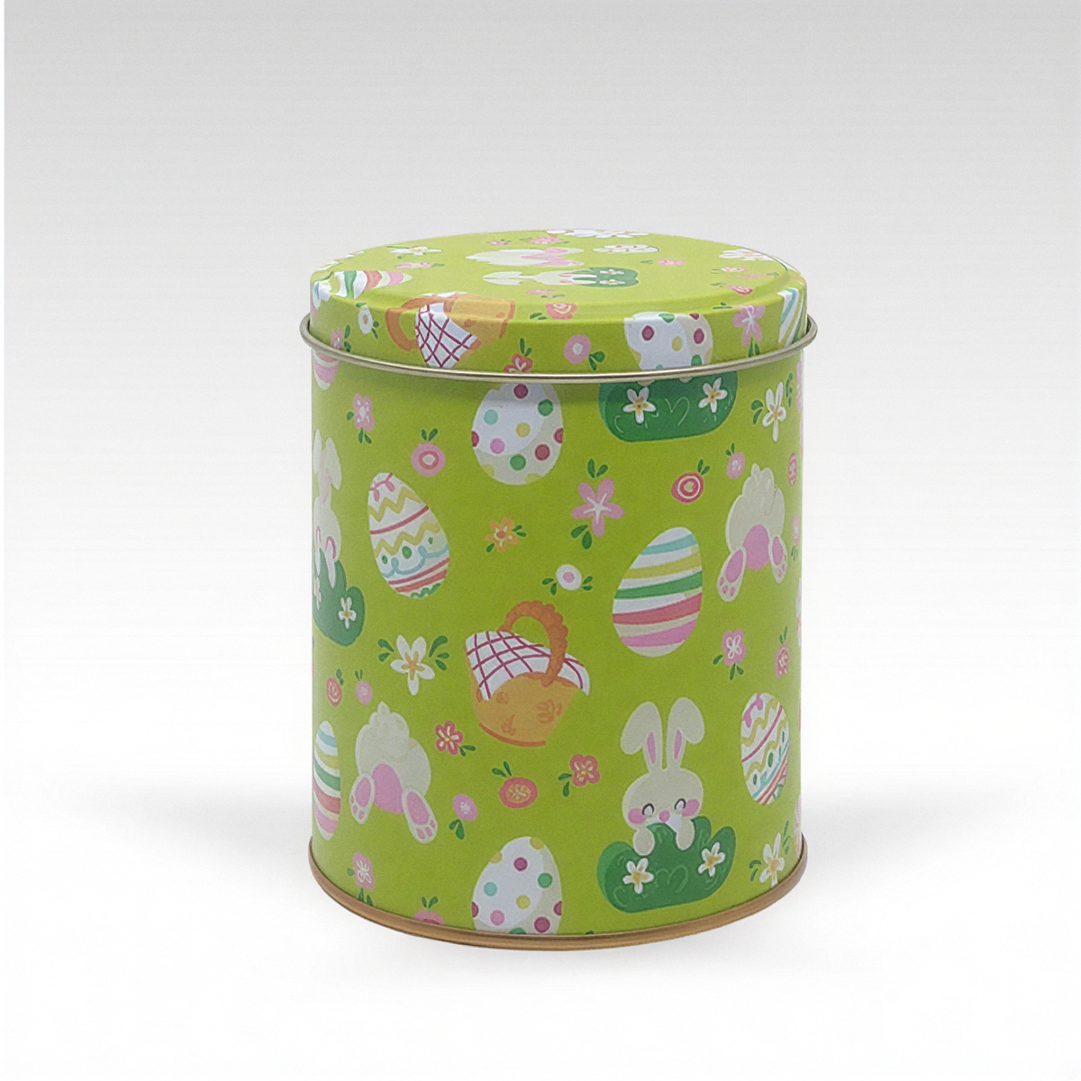 Lata Ovos Verdes 9,9 x 12,2 cm - Páscoa