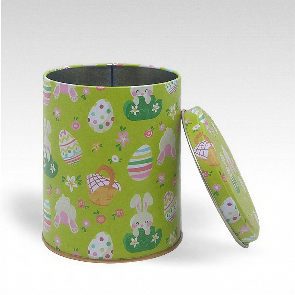 Lata Ovos Verdes 9,9 x 12,2 cm - Páscoa