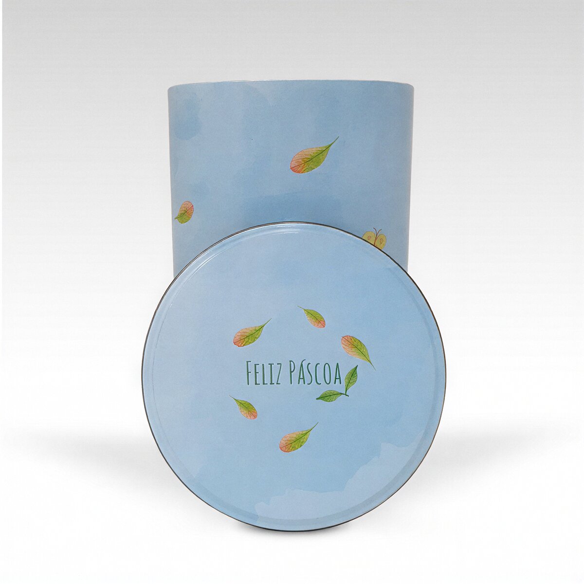 Lata Pascoa Azul 12,7 x 19,0 cm  - Páscoa