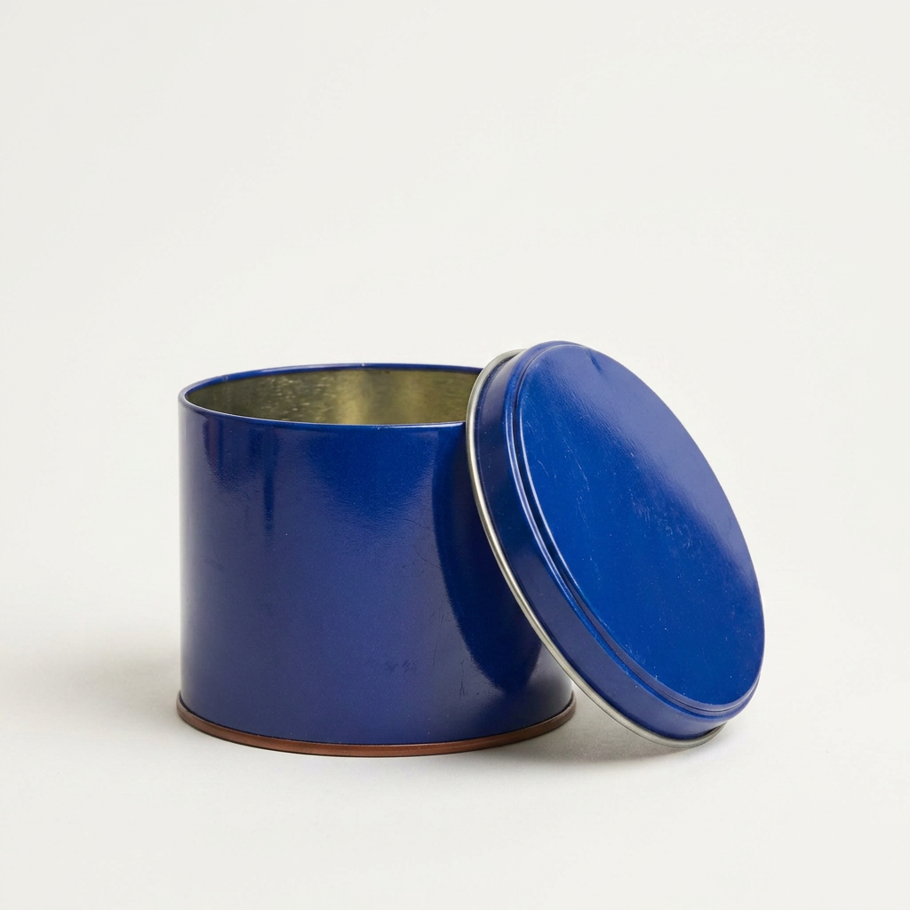 Lata Azul Escuro 9,9 x 7,7 cm