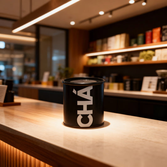 Lata Chá Preta Vertical - 9,9 x 10,0 cm