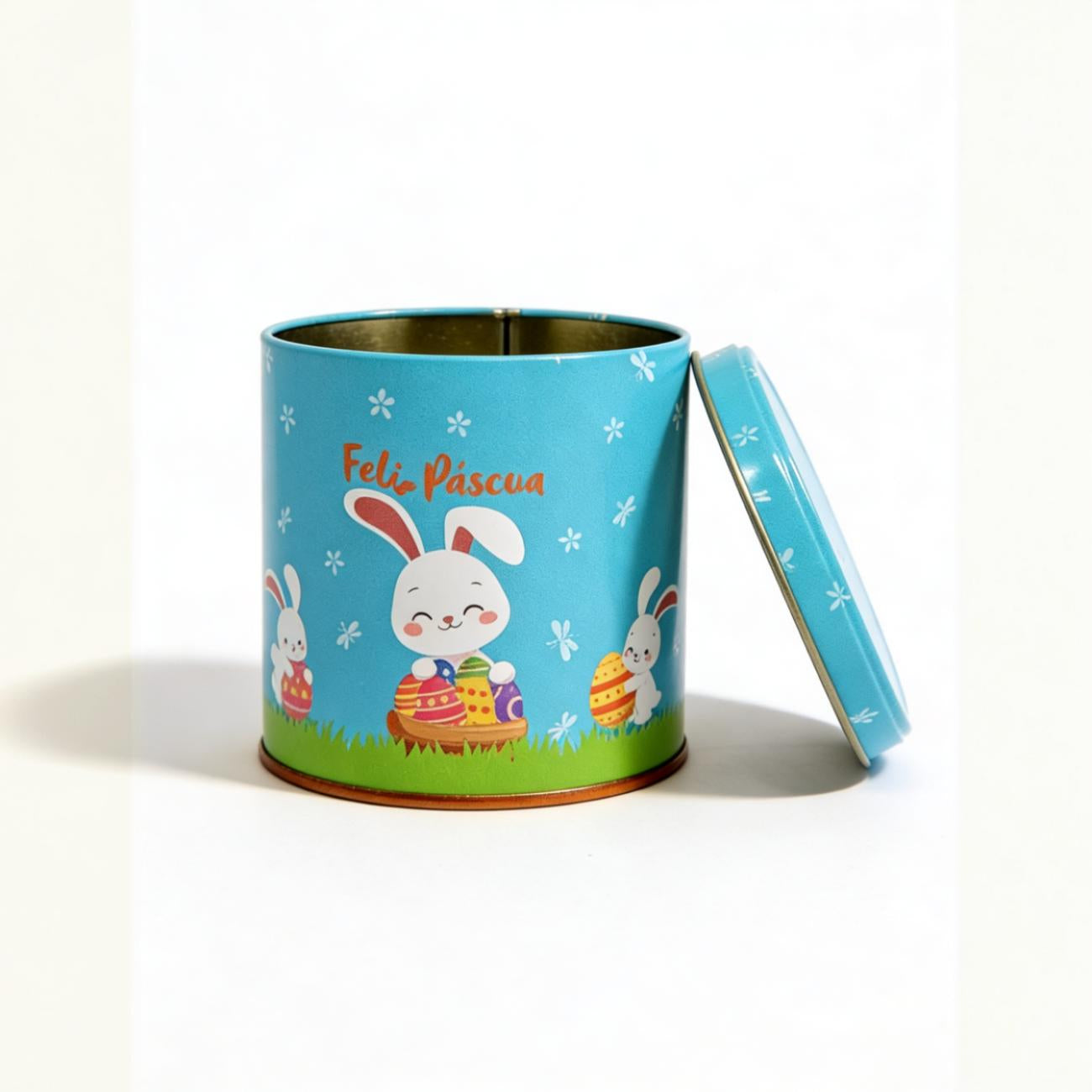 Lata Gramado 9,9 x 10,0 cm - Páscoa