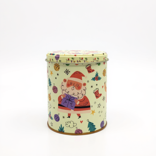 Lata Elementos Natal - 9,9 x 12,2 cm