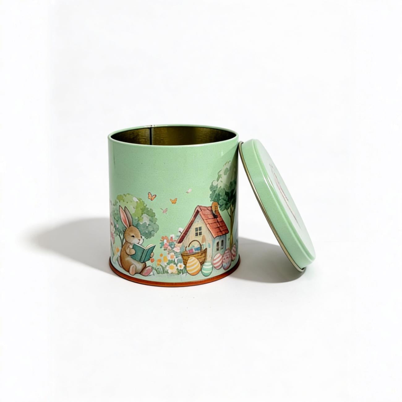 Lata Vintage 9,9 x 10,0 cm - Páscoa