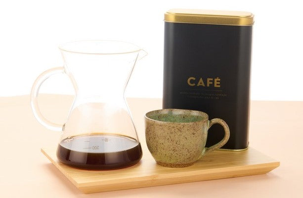 Lata Café Dourado - 17,5 x 11,5 x 6,0 cm